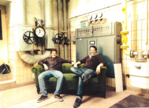 Jo Baumann und Andreas Will im Kesselhaus