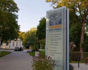Urlaub Frankenwald Landkreis Hof Bad Steben Kurpark Therme