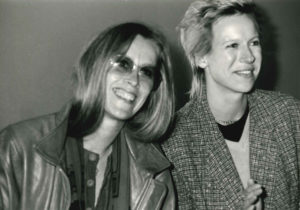Filmemacherinnen in Hof: Dagmar Hirtz und Doris Dörrie. (Bild: Filmtage-Archiv)