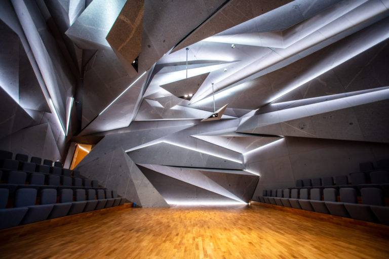 Tolle Architektur: Der neue Konzertsaal in Haus Marteau