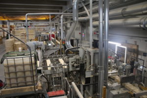 Hochmoderne Produktion in der Rauschenhammermühle im Holzwerk Ströhla