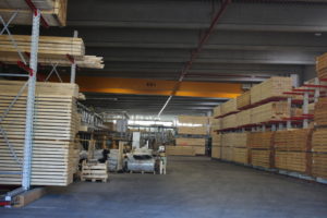 Produktionshalle der Holzwerke Ströhla