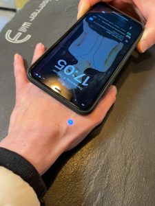 NFC-Implantat mit LED