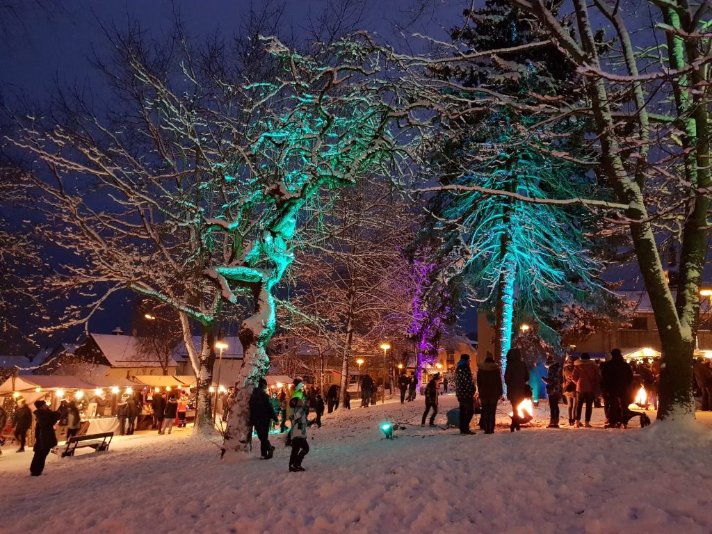 Weihnachtsmärkte und Traditionen gibt es viele im Hofer Land. Wie hier die romantische Berger Winkel Weihnacht.