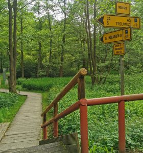 Beschilderung für die Landkreisumrundung