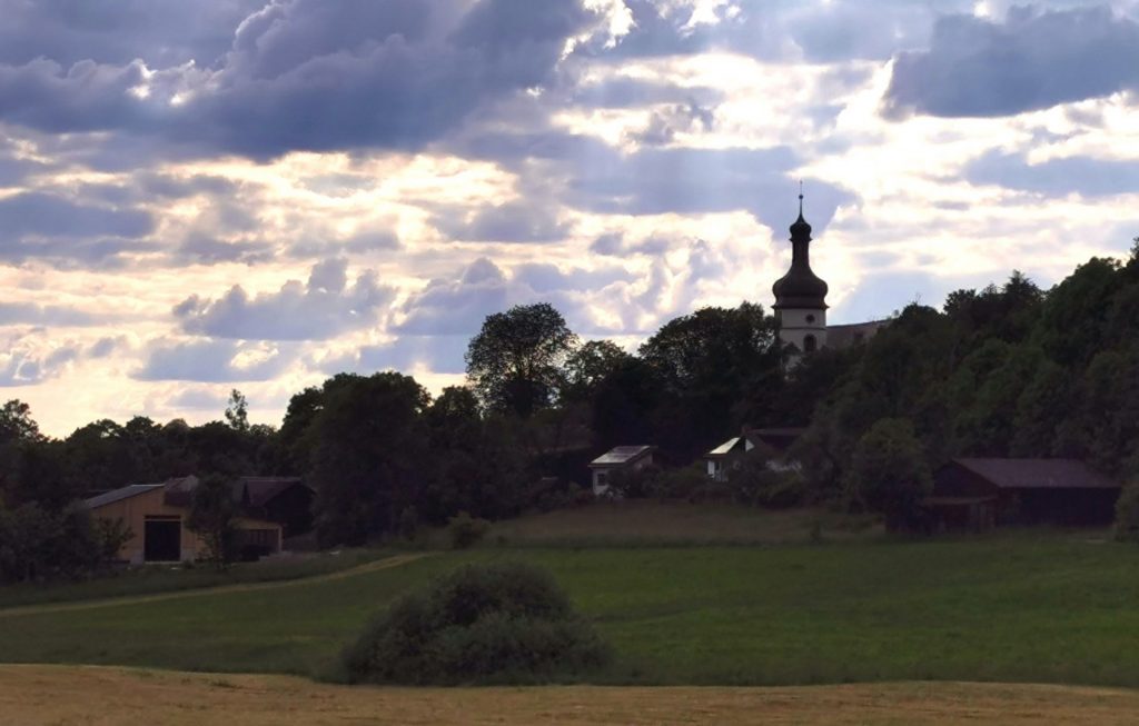 Blick auf den Ort Gattendorf